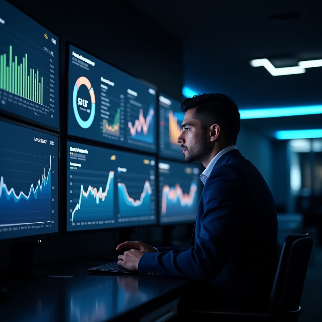 Dashboard de Ina-tv-indir mostrando análisis de cobros y notificaciones pendientes