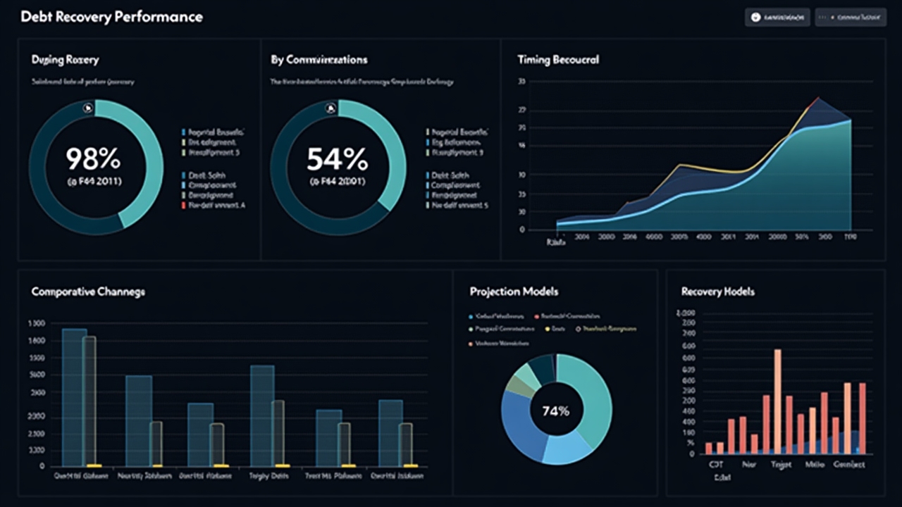 Estadísticas de recuperación de facturas pendientes